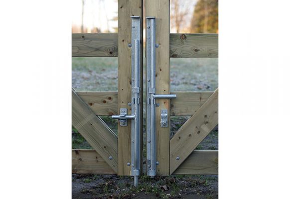 Lockable ‘Mammoth’ Cane Bolt - Snug Cottage Hardware